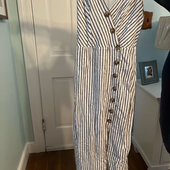Urban outfitters button up stripped dress - Picture 3 of 4